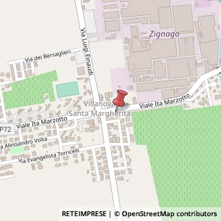 Mappa Piazza Margherita Marzotto, 3, 30025 Villanova Santa Margherita VE, Italia, 30025 Fossalta di Portogruaro, Venezia (Veneto)