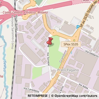 Mappa Via Tornese, 10, 22070 Grandate, Como (Lombardia)