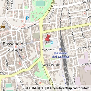 Mappa Viale delle Fosse, 47, 36061 Bassano del Grappa, Vicenza (Veneto)