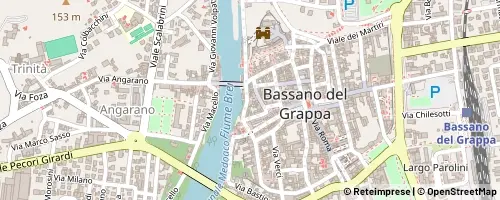 Mappa Bassano del Grappa