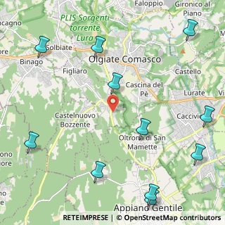Mappa Via Guglielmo Marconi, 22070 Beregazzo con Figliaro CO, Italia (3)