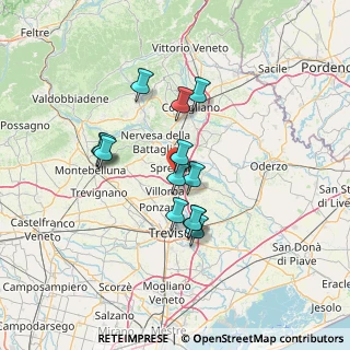 Mappa Via della Liberta', 31027 Spresiano TV, Italia (11.11769)