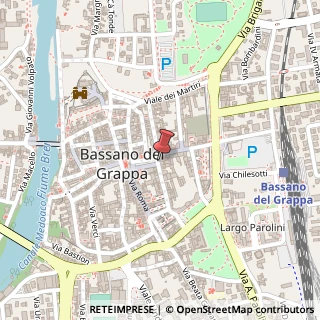 Mappa Piazza Garibaldi, 23, 36061 Bassano del Grappa, Vicenza (Veneto)