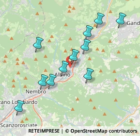 Mappa Via Provinciale, 24021 Albino BG, Italia (3.74545)