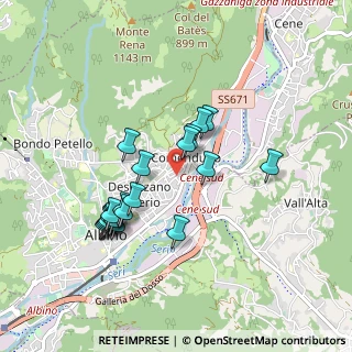 Mappa Via Provinciale, 24021 Albino BG, Italia (0.8345)