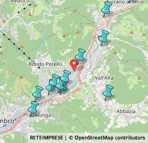 Mappa Via Provinciale, 24021 Albino BG, Italia (2.11833)