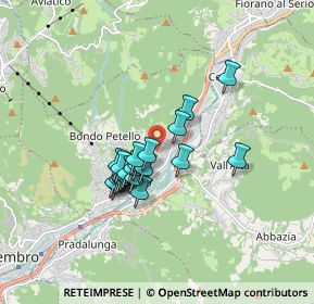 Mappa Via IV Novembre, 24021 Albino BG, Italia (1.237)