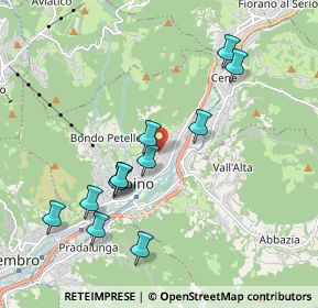 Mappa Via IV Novembre, 24021 Albino BG, Italia (1.89667)