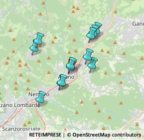 Mappa Via IV Novembre, 24021 Albino BG, Italia (2.94083)