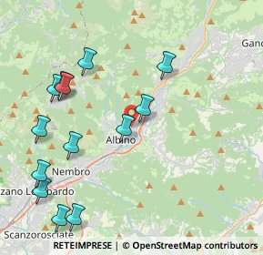Mappa Via IV Novembre, 24021 Albino BG, Italia (4.71846)