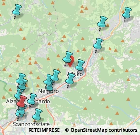 Mappa Via Dehon Padre Leon, 24021 Albino BG, Italia (5.34947)