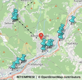 Mappa Via Dehon Padre Leon, 24021 Albino BG, Italia (2.3925)