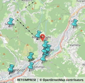 Mappa Via Dehon Padre Leon, 24021 Albino BG, Italia (2.24692)