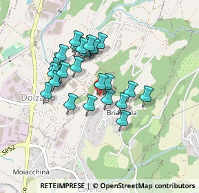 Mappa Via Monte Barro, 23884 Castello di Brianza LC, Italia (0.37407)