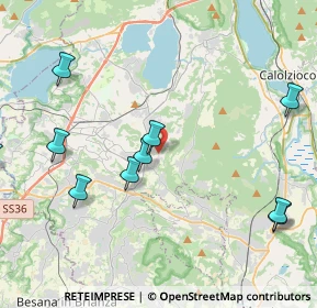 Mappa Via Monte Barro, 23884 Castello di Brianza LC, Italia (5.21636)