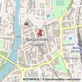 Mappa via della Torre, 2, 36061 Bassano del Grappa, Vicenza (Veneto)