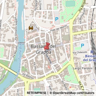 Mappa Via Roma, 3, 36061 Bassano del Grappa, Vicenza (Veneto)