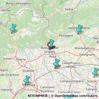 Mappa Via E. Vendramini, 36061 Bassano del Grappa VI, Italia (29.698)