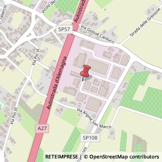 Mappa Via Senatore Fabbri, 3, 31027 Spresiano, Treviso (Veneto)