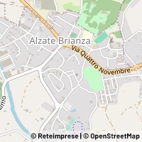 Kartta Alzate Brianza