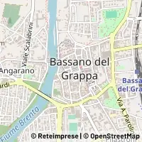 Karte Bassano del Grappa