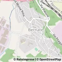 Kaart Casnate con Bernate