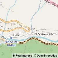 Hartă Pré-Saint-Didier