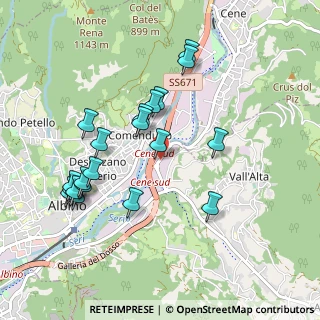 Mappa Via Sandro Pertini, 24021 Albino BG, Italia (0.966)
