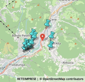 Mappa Via Sandro Pertini, 24021 Albino BG, Italia (1.45188)