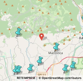 Mappa Via Caribollo, 36063 Marostica VI, Italia (7.54)