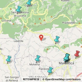 Mappa Via Caribollo, 36063 Marostica VI, Italia (3.34917)