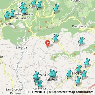 Mappa Via Caribollo, 36063 Marostica VI, Italia (3.468)