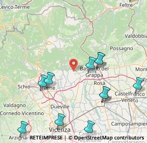 Mappa Via Caribollo, 36063 Marostica VI, Italia (20.37333)