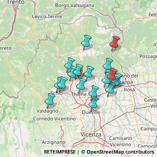 Mappa Via A. Palladio, 36030 Caltrano VI, Italia (11.365)