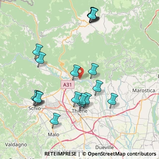 Mappa Via A. Palladio, 36030 Caltrano VI, Italia (9.072)
