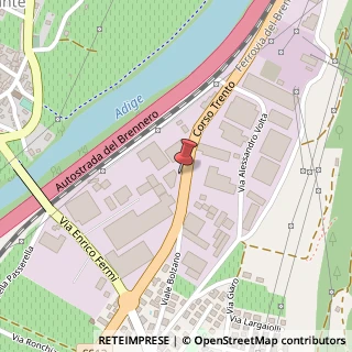 Mappa Strada Corso Trento, 3, 38061 Ala, Trento (Trentino-Alto Adige)