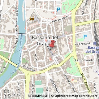 Mappa Via Roma, 43, 36061 Bassano del Grappa, Vicenza (Veneto)