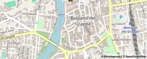 Mappa Bassano del Grappa
