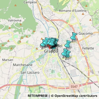 Mappa Via Giovanni Battista, 36061 Bassano del Grappa VI, Italia (0.60625)