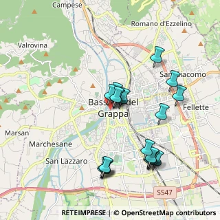 Mappa Via Giovanni Battista, 36061 Bassano del Grappa VI, Italia (1.876)