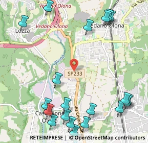 Mappa Strada Statale, 21040 Vedano Olona VA, Italia (1.4635)