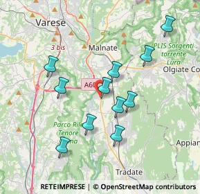 Mappa Strada Statale, 21040 Vedano Olona VA, Italia (3.38818)