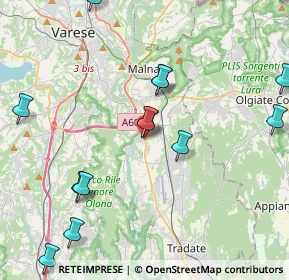 Mappa Strada Statale, 21040 Vedano Olona VA, Italia (5.00857)