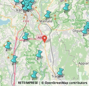 Mappa Strada Statale, 21040 Vedano Olona VA, Italia (6.408)