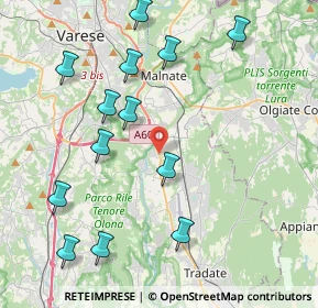 Mappa Strada Statale, 21040 Vedano Olona VA, Italia (4.60923)