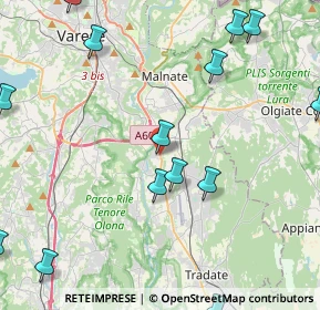 Mappa Strada Statale, 21040 Vedano Olona VA, Italia (6.25313)