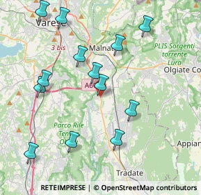 Mappa Strada Statale, 21040 Vedano Olona VA, Italia (4.29154)