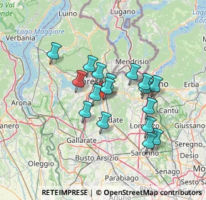 Mappa Strada Statale, 21040 Vedano Olona VA, Italia (10.89353)