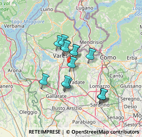 Mappa Strada Statale, 21040 Vedano Olona VA, Italia (10.43071)