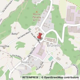 Mappa Via Chiesa, 1, 21020 Brunello, Varese (Lombardia)